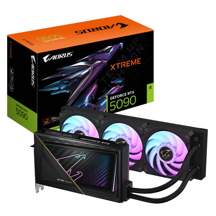 AORUS GeForce RTX™ 5090 XTREME WATERFORCE 32G-01