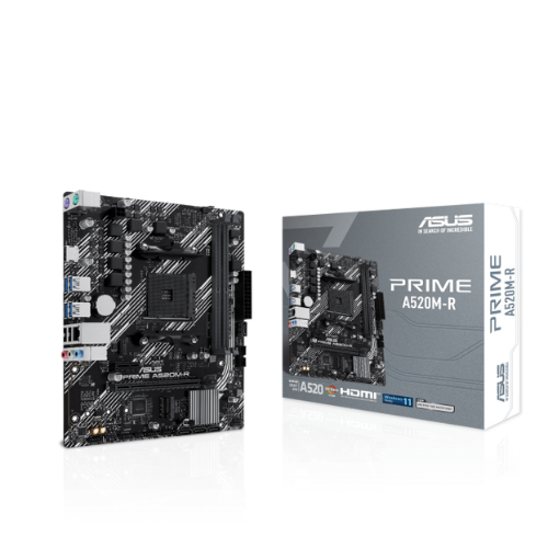 ASUS PRIME A520M-R,AM4 For AMD Rayzen 5000 Series ASUS PRIME A520M-R,AM4 For AMD Rayzen 5000 Series