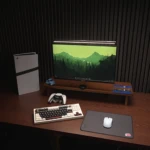 PCB Store Exclusive Mouse Pad with full desk setup